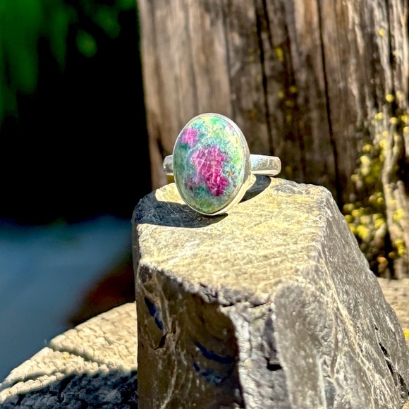 Ruby Fuchsite Ring - Picture 8 of 13
